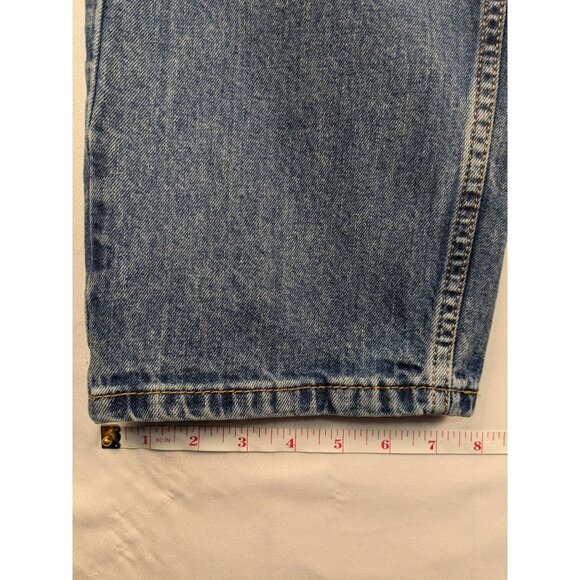 Levis Jeans Mens 36x30 Blue 505 Regular Fit Medium Wash Denim - Picture 6 of 11